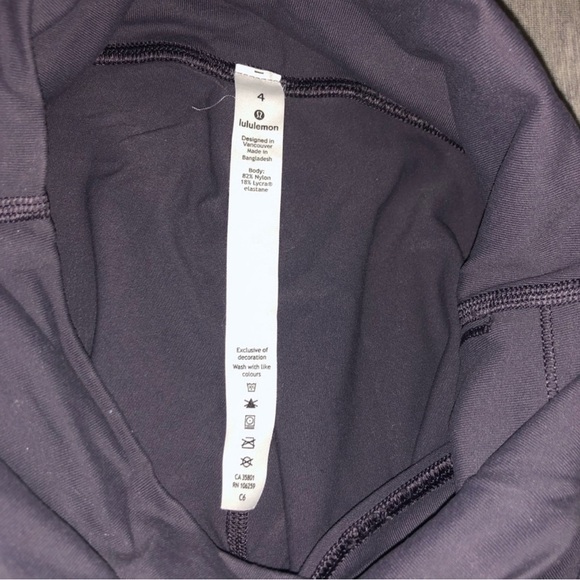 lululemon high rise wunder under 28” purple - Picture 2 of 3
